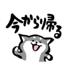ふでしば【フェイス】会話の始めと終わり（個別スタンプ：14）