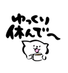 ふでしば【フェイス】会話の始めと終わり（個別スタンプ：39）