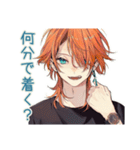 送迎するわんこ系ギャル男★連絡（個別スタンプ：4）