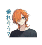 送迎するわんこ系ギャル男★連絡（個別スタンプ：8）