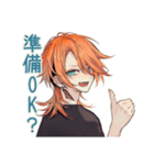 送迎するわんこ系ギャル男★連絡（個別スタンプ：12）