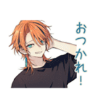 送迎するわんこ系ギャル男★連絡（個別スタンプ：33）