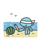夏のくらげくん（個別スタンプ：31）