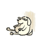 変な犬と友達3（個別スタンプ：2）
