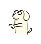 変な犬と友達3（個別スタンプ：7）