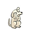 変な犬と友達3（個別スタンプ：8）
