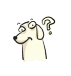 変な犬と友達3（個別スタンプ：14）