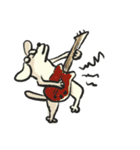 変な犬と友達3（個別スタンプ：40）