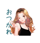 オトナギャルの深夜飯テロ★攻撃（個別スタンプ：2）