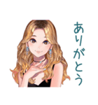 オトナギャルの深夜飯テロ★攻撃（個別スタンプ：8）