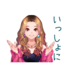 オトナギャルの深夜飯テロ★攻撃（個別スタンプ：22）