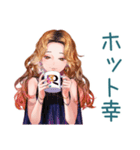 オトナギャルの深夜飯テロ★攻撃（個別スタンプ：25）