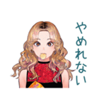 オトナギャルの深夜飯テロ★攻撃（個別スタンプ：36）