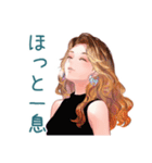 オトナギャルの深夜飯テロ★攻撃（個別スタンプ：39）