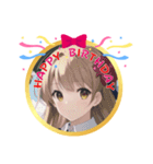 AI美少女2・誕生日おめでとう☆記念日（個別スタンプ：5）