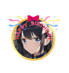 AI美少女2・誕生日おめでとう☆記念日（個別スタンプ：7）