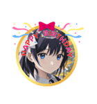 AI美少女2・誕生日おめでとう☆記念日（個別スタンプ：8）