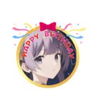 AI美少女2・誕生日おめでとう☆記念日（個別スタンプ：9）