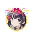 AI美少女2・誕生日おめでとう☆記念日（個別スタンプ：10）
