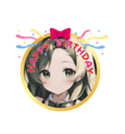 AI美少女2・誕生日おめでとう☆記念日（個別スタンプ：15）