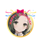 AI美少女2・誕生日おめでとう☆記念日（個別スタンプ：22）