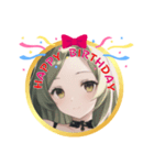AI美少女2・誕生日おめでとう☆記念日（個別スタンプ：23）
