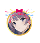 AI美少女2・誕生日おめでとう☆記念日（個別スタンプ：28）