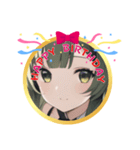 AI美少女2・誕生日おめでとう☆記念日（個別スタンプ：30）