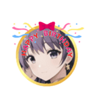 AI美少女2・誕生日おめでとう☆記念日（個別スタンプ：33）