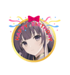 AI美少女2・誕生日おめでとう☆記念日（個別スタンプ：34）