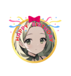 AI美少女2・誕生日おめでとう☆記念日（個別スタンプ：38）