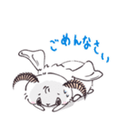 カイコのスタンプ【ひよりの虫日記】（個別スタンプ：2）