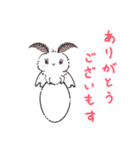 カイコのスタンプ【ひよりの虫日記】（個別スタンプ：4）