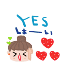 nenerin日常会話スタンプ日本語英語7気遣い（個別スタンプ：9）