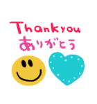 nenerin日常会話スタンプ日本語英語7気遣い（個別スタンプ：15）