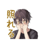黒猫系男子★ツンデレ日常会話（個別スタンプ：10）