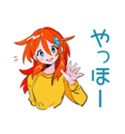 ポップな女の子のお誘い連絡♡（個別スタンプ：2）