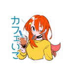 ポップな女の子のお誘い連絡♡（個別スタンプ：5）