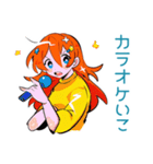 ポップな女の子のお誘い連絡♡（個別スタンプ：6）