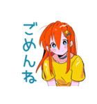 ポップな女の子のお誘い連絡♡（個別スタンプ：31）