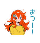 ポップな女の子のお誘い連絡♡（個別スタンプ：36）