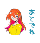 ポップな女の子のお誘い連絡♡（個別スタンプ：39）