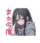 陰キャ女子の毎日挨拶（個別スタンプ：18）