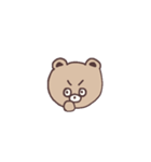 うごく、たぬきみたいなくまちゃん（個別スタンプ：10）