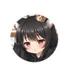 ねむねむお忍びみなみちゃんプレミアム（個別スタンプ：17）