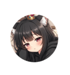 ねむねむお忍びみなみちゃんプレミアム（個別スタンプ：21）