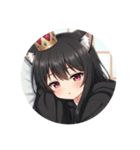 ねむねむお忍びみなみちゃんプレミアム（個別スタンプ：25）