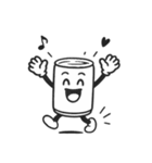 毎日使える（缶ジュース）（個別スタンプ：1）