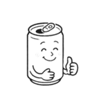 毎日使える（缶ジュース）（個別スタンプ：3）