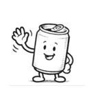 毎日使える（缶ジュース）（個別スタンプ：16）